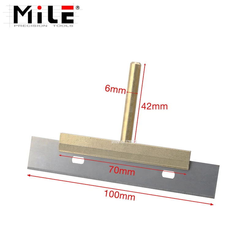 LOCA UV Glue Clean Tool 30/40/60W 100mm T Solder Iron Tip with Blade Soldering iron Old Glue Remove for LCD Separator Machine