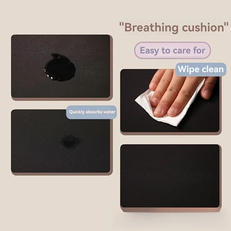 Tapete Antideslizante y Absorbente de Impactos para Máquina de Ejercicios - Hecho de Material PU, Silicona Antideslizante, Fácil de Mantener