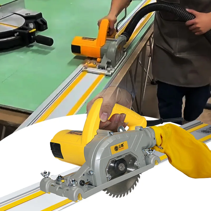 

Dust Free Handheld Saw Woodworking Decoration Special Cutting Machine Handheld Electric Circular Inverted Saw