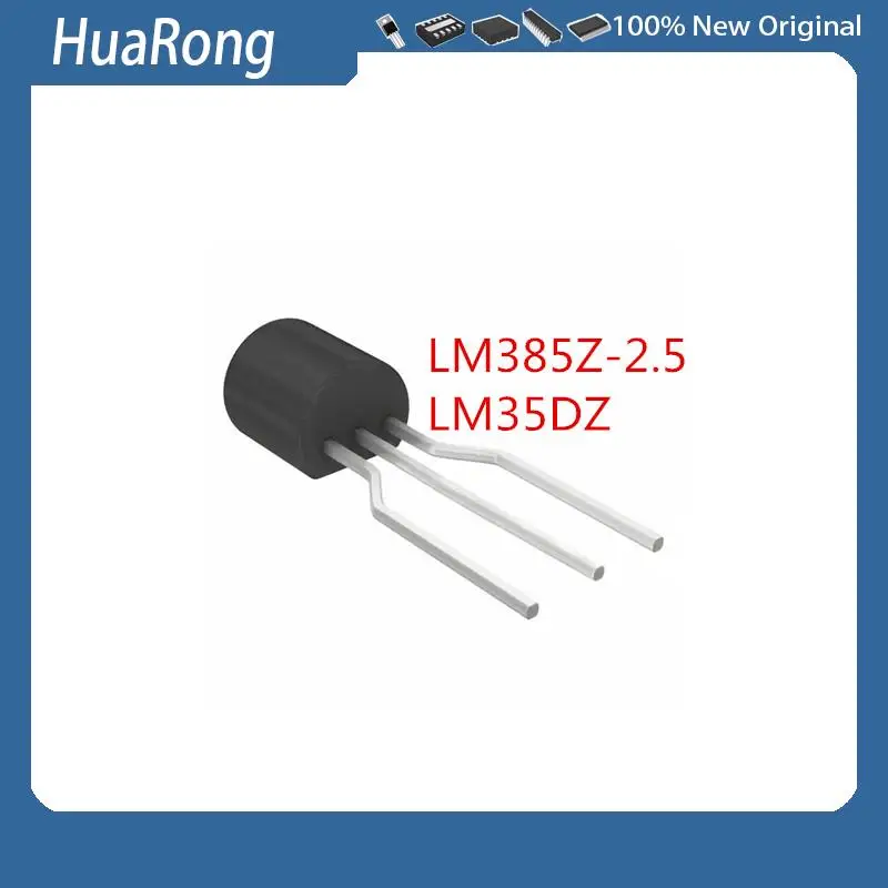 20PCS/LOT LM385Z-2.5 LM385-2.5V LM385 LM385B25 LM35DZ LM35DZ/NOPB TO-92