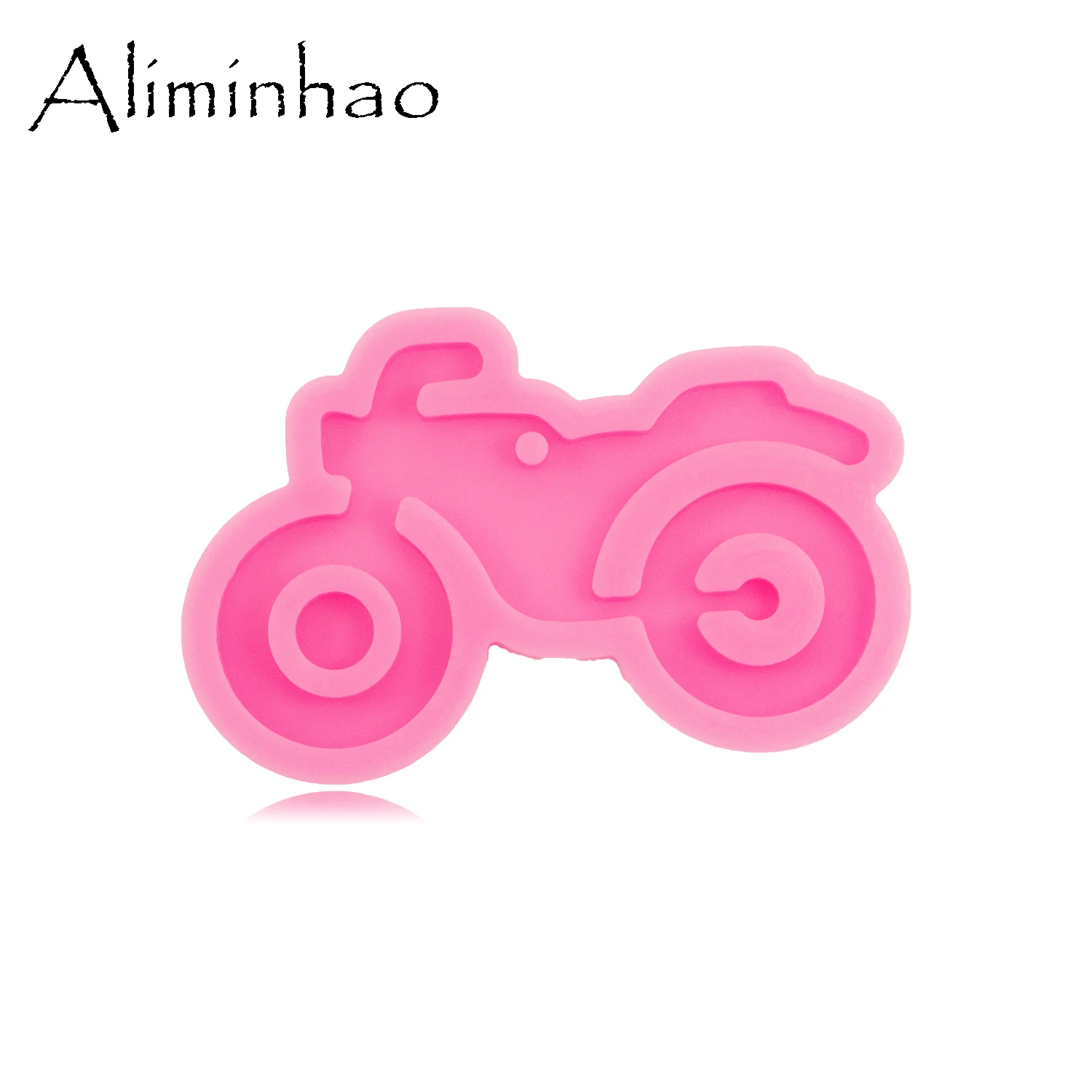 DY1523 Shiny Motorcycle Silicone Keychain Mold,  Resin Molds DIY Crafting with Epoxy, Fondant Chocolate Cake Molds