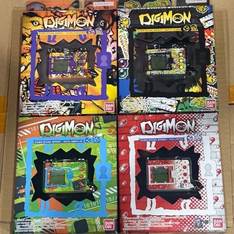 

New Original Bandai Digimon Origin Digivice Agumon Digital Monster Raising Series Digivice Device Agumon Capsule Interesting Toy