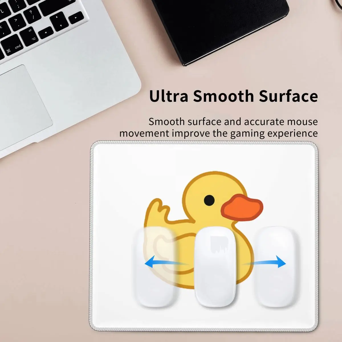 Alfombrilla de ratón de pato de goma bonita, alfombrilla para teclado de ordenador, alfombrilla para ratón, alfombrilla de escritorio para PC, accesorios de oficina, alfombrillas para mesa