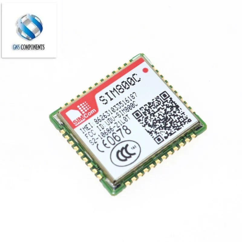 SIM800C SIMCOM GSM/GPRS With small size in LCC interface high performance