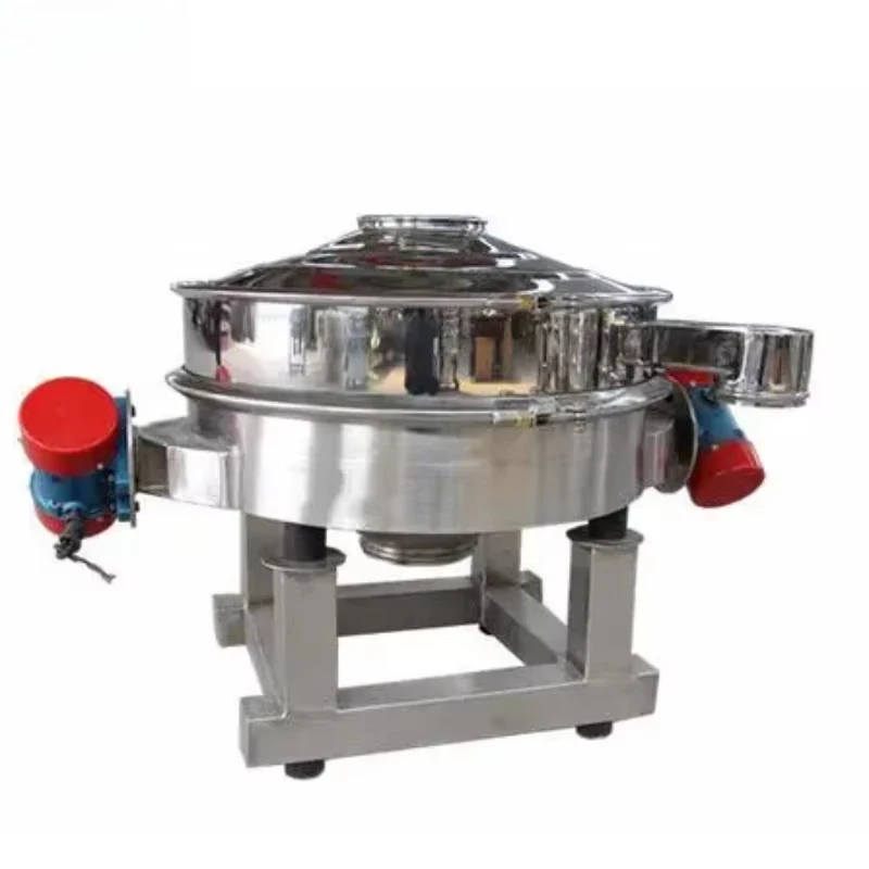 Continuous Flow High-Efficiency Motor-Driven Sieve | Industrial Multi-Voltage Direct Discharge Sifter for Food Processing