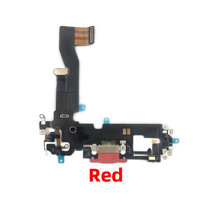 Original For iphone 12 Charging Port Flex Microphone Mini USB Charger Dock Connector Repair Replacement Parts