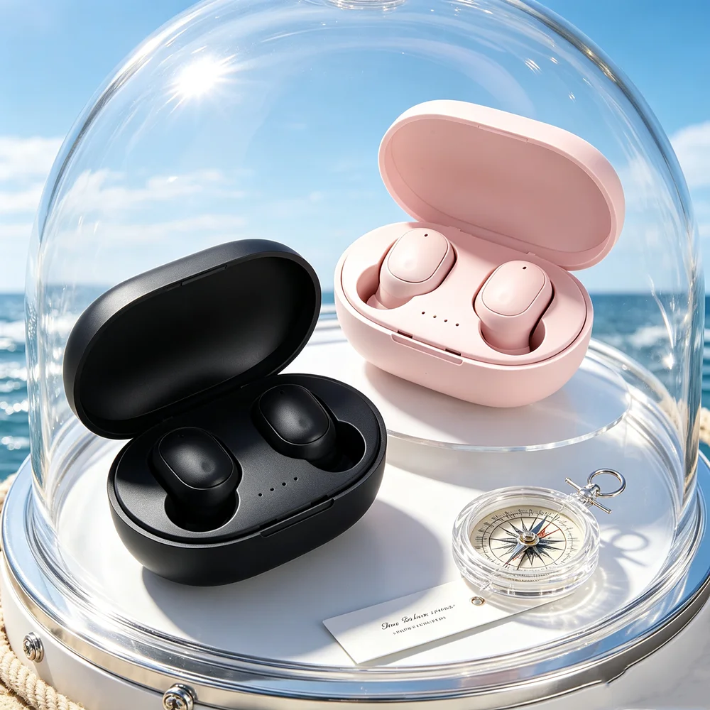 Wireless Earbuds Bluetooth Earphones, Tuned Sound, Secure Fit, Smooth Wireless Link and Small Case To Enjoy Melodies Anywhere