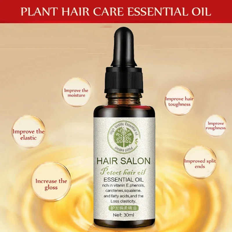 Powerful Hair Growth Essence Hair Repair Treatment Liquid Regrowth Essential Oil Serum Preventing Hair Loss Fast Restoratio