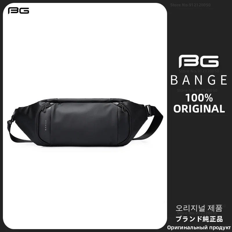 BANGE Fashion Chest Bag Men Travel Waterproof Leisure Male Bag Sports Packs Messenger Shoulder Sling Running Women Shoulder Bag