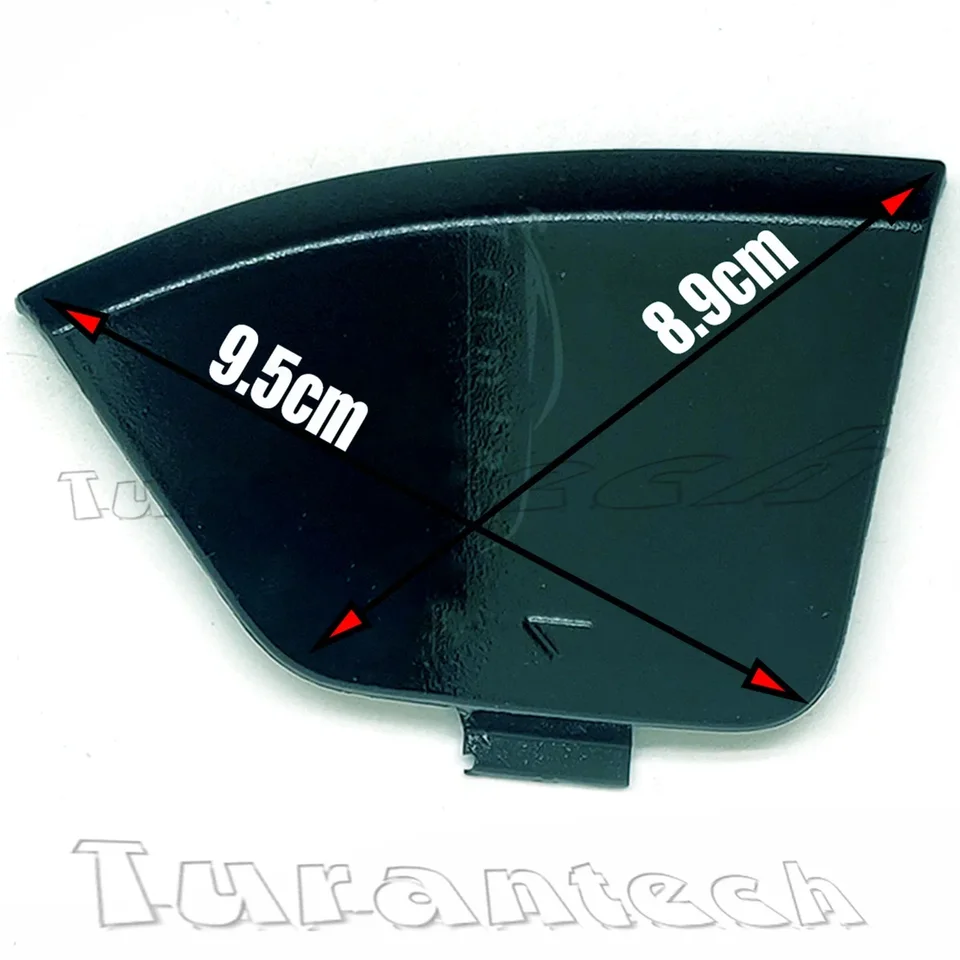 Fydun Cache Crochet Remorquage Pare-Chocs Arrière Noir - Compatible BMW Série 1 F20 F21 114i 116i 118i 125i 2010-2015 - Réf. OE 51127293548