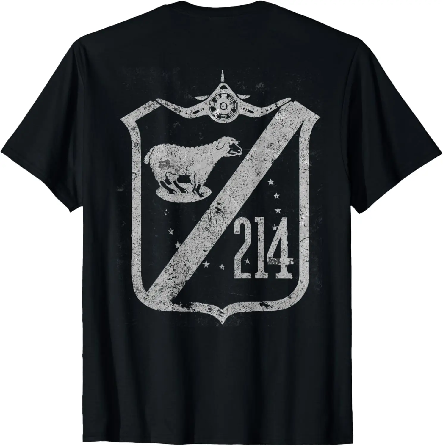 Black Sheep Squadron WWII Vintage Insignia | BACK PRINTED | T-Shirt