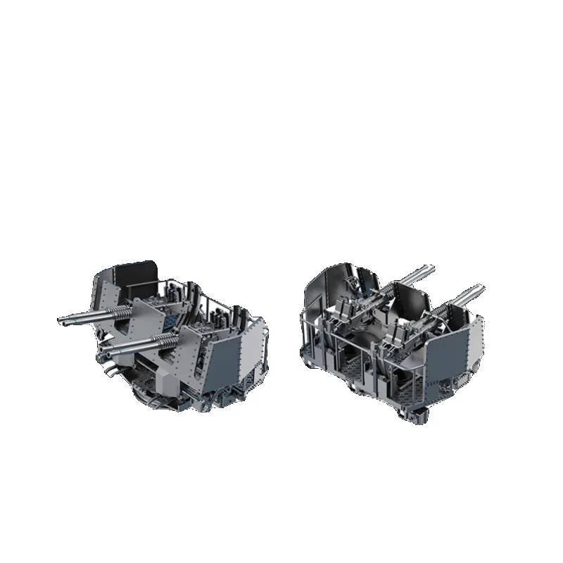 BUNKER WS70018 1/700 Scale USN 40mm Quad Bofors Gun (Late Ver.)