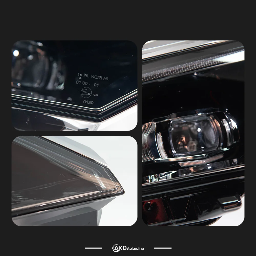 Headlights For VW Passat B8 Europe 2015-2019 DRL Day Running Light Head Lamp LED Bi Xenon Bulb Fog Lights Tuning Car Accessory