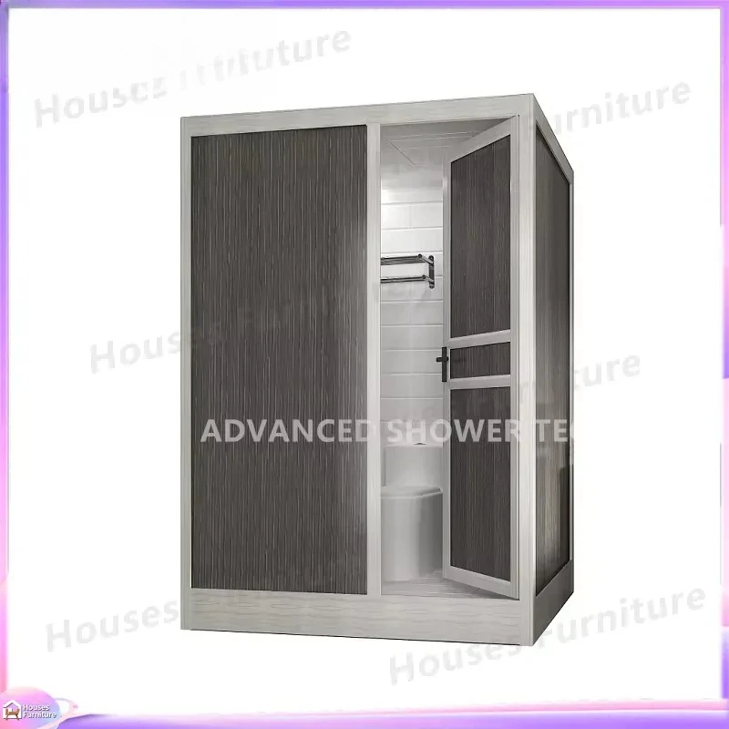 Outdoor Portable Prefabricated Modular Bathroom Pod Shower Room Cabin Waterproof Mobile Toilet Unit for Camping Garden RV