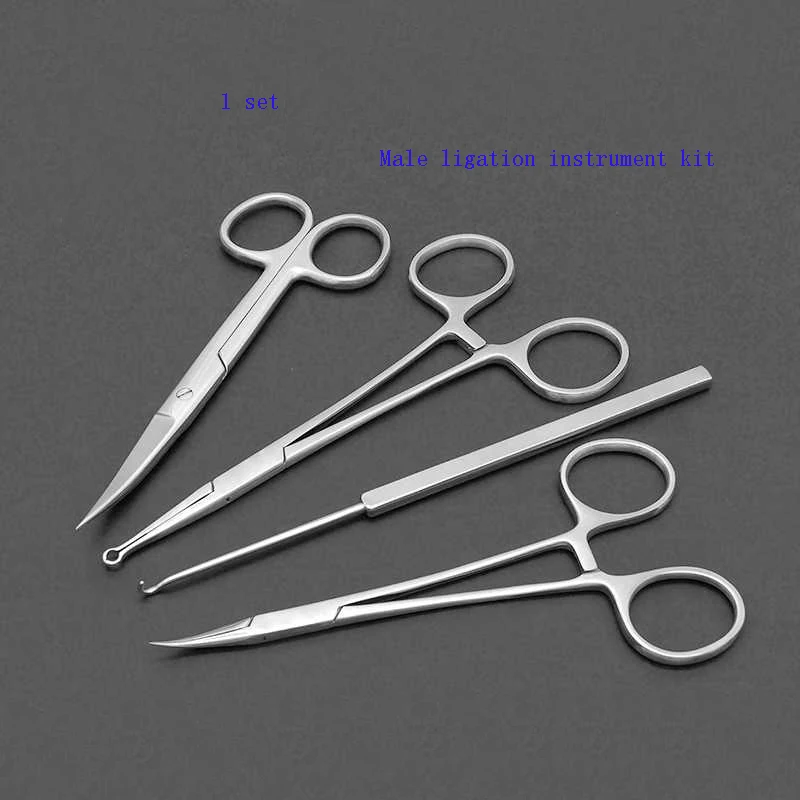 Urethral spermatic สายไฟ fine แยกคีมสารสกัดจากตะขอ spermatic สาย skin fixation คีม fallopian หลอด fixation forcep