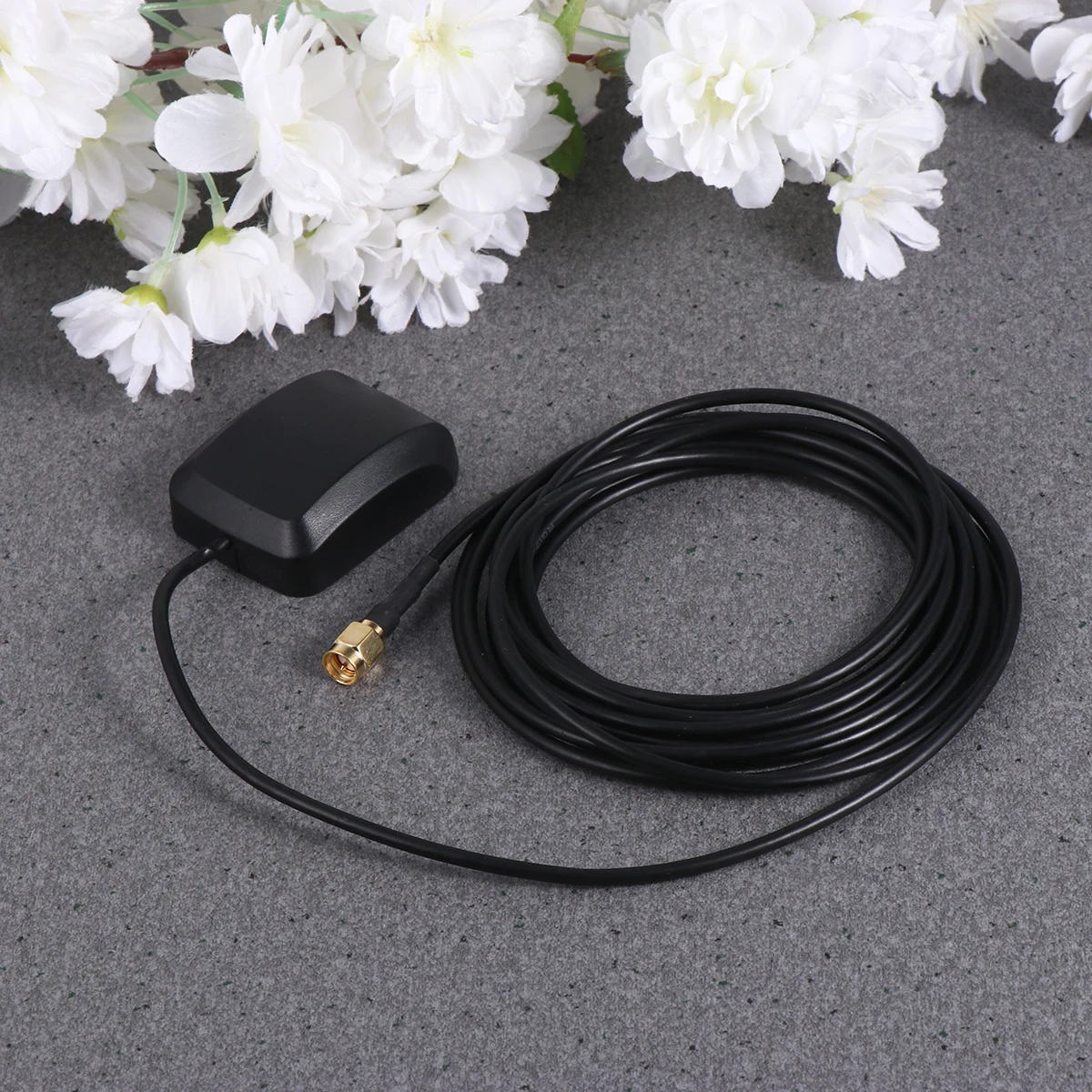 

Car GPS Antenna High Stability Amplifier Cable Signal Device Universal Fit Ultra Low Noise 1. Max DC 3V High Car