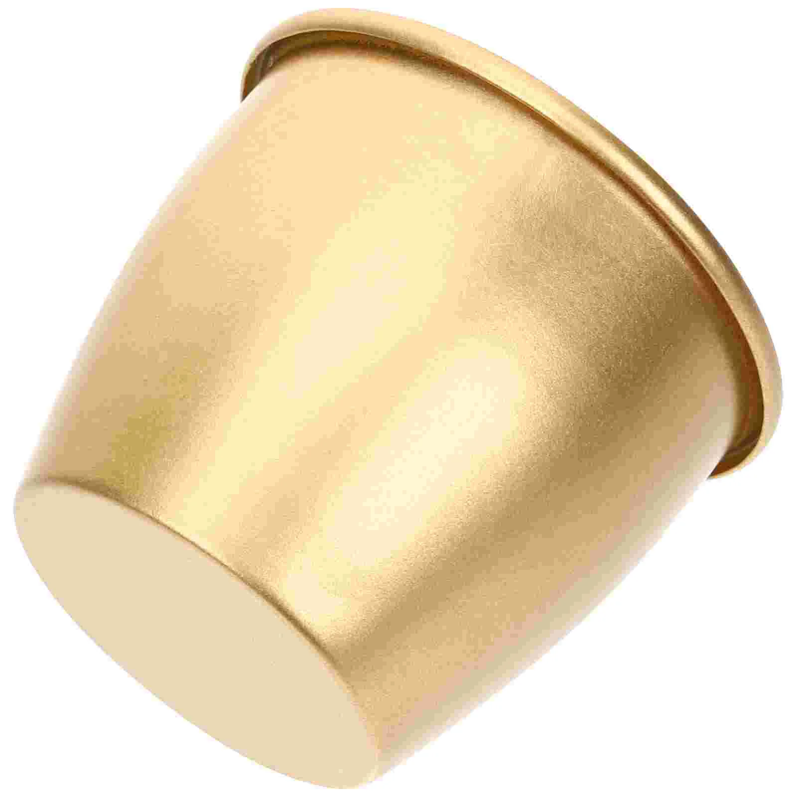 Pot bunga Mini untuk tanaman dalam ruangan, Pot bunga Mini, vas emas, Pot bunga