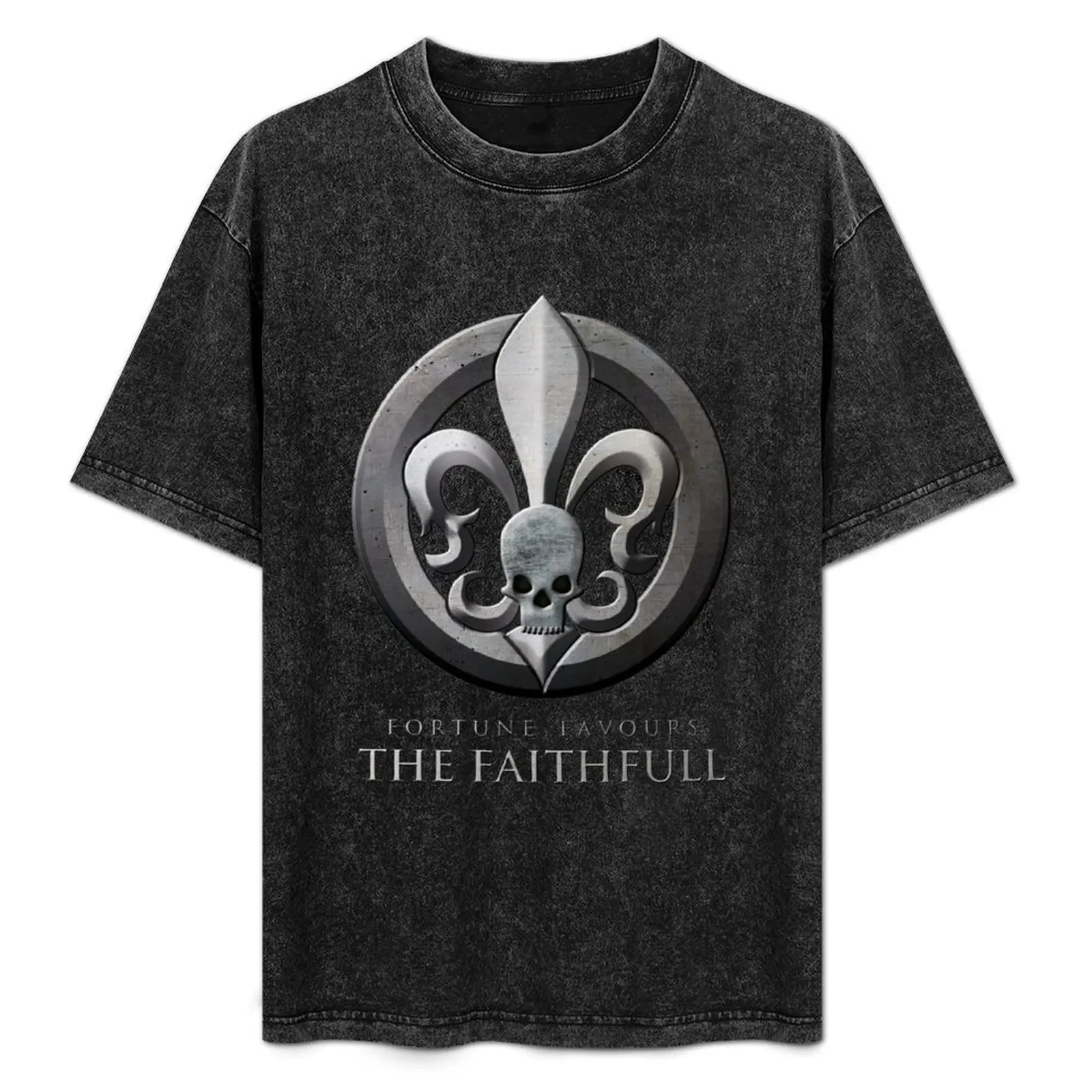 Sisters of Battle - Fortune Favours The Faithfull T-Shirt quick drying Funny t-shirt men clothings