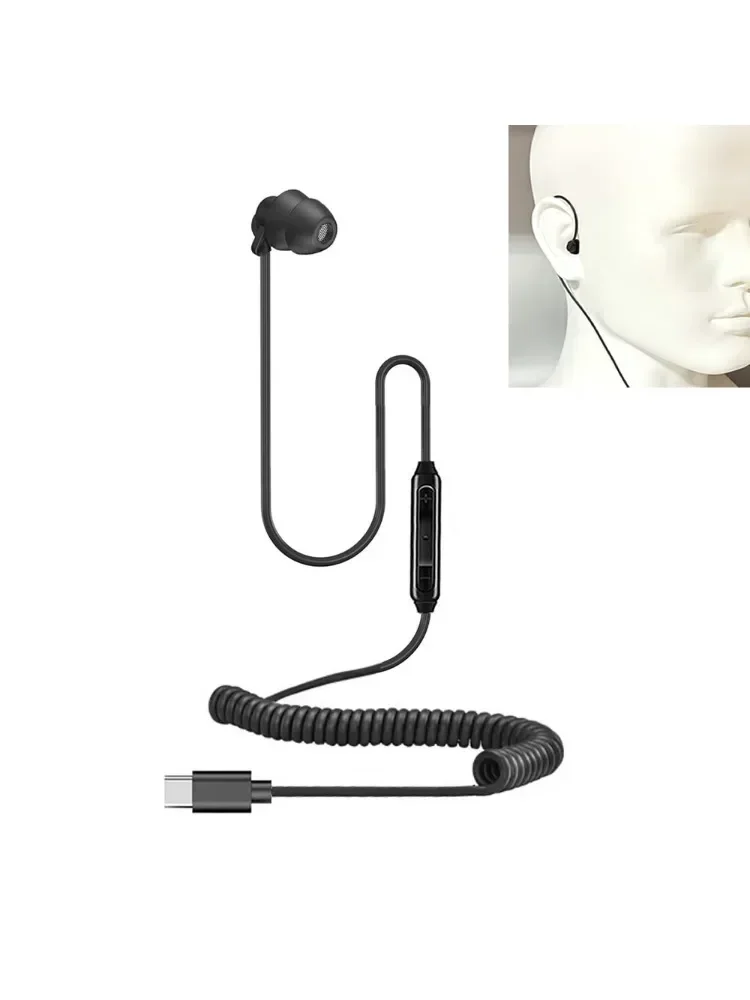 AliExpress ZHUOHUAN Single Side Earbud Mono Earpiece With Microphone for HandsFree Call Comfort Silicone Tip, for Driving Sport Running Cycling