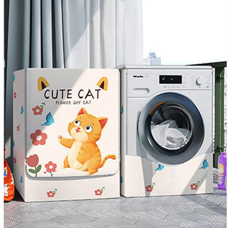 Washing Machine Cover External Dust Dryer Passport Power Cabinet Protective Underwear   Universal Waterproof Blanket Cape Case