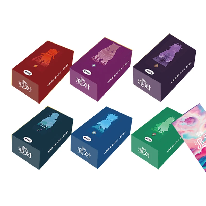 

Colorful Party Collection Card Two-dimensional Goddess Happy Collection Card Charming Lattice SLR Collection Commemorative Card