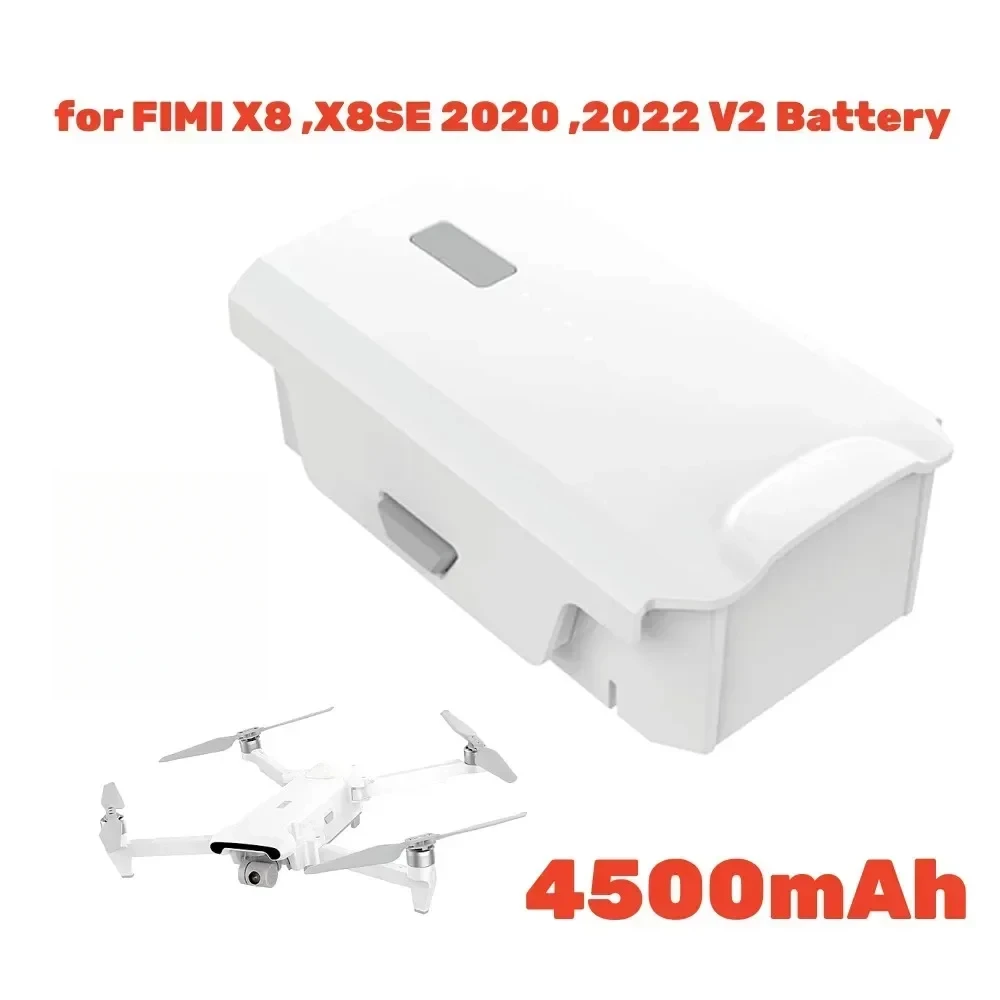 For FIMI X8SE 2020 / 2022 V2 Battery Drone Accessories 4500mAh Lithium Batteries Replacement Spare Part Drone Battery Pack