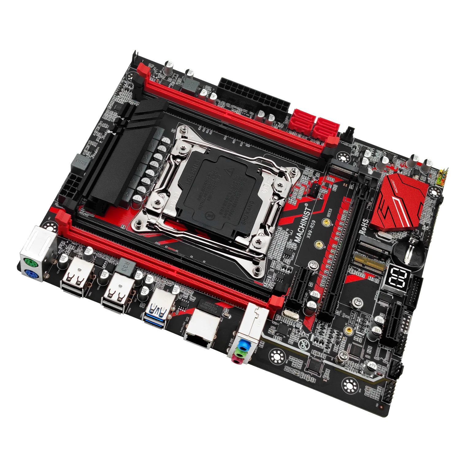 اللوحة الأم MACHINIST RS9 X99 LGA 2011-3 تدعم معالج Intel Xeon CPU DDR4 RAM ذاكرة رباعية القنوات USB3.0