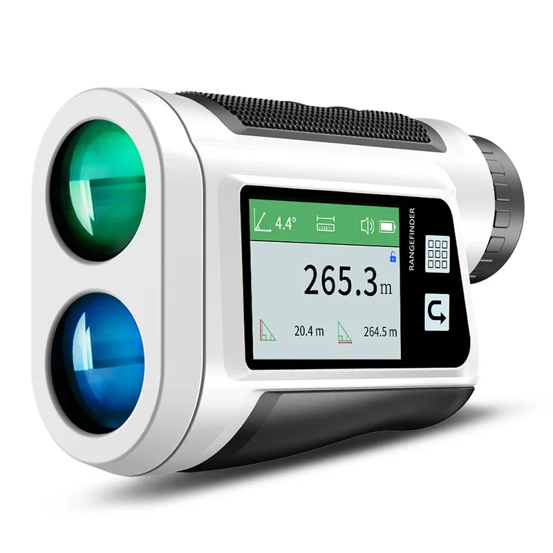 

Big Side Screen 1500M Golf Rangefinder Nohawk NP Touch Key, Voice Broadcast, Measuring Flagpole 300 Yards range finder