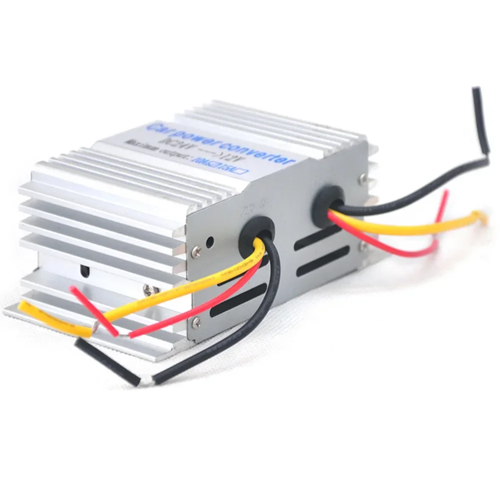 

Преобразователь постоянного тока 12 В постоянного тока 10 А 15 А 20 А 30 А Надежный понижающий регулятор напряжения 24-вольтовый понижающий преобразователь для автомобилей на солнечной энергии