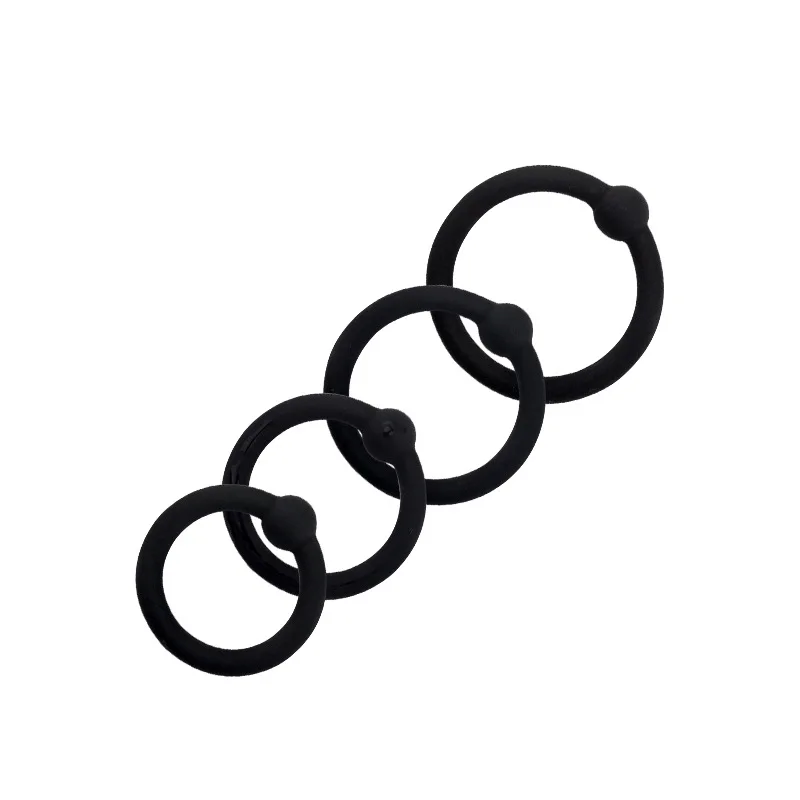 Adjustable Penis Ring Rope Sex Toys for Adults Men Silicone Ejaculation Delay Cock Scrotum Ring Male Lasting Cockring Penis Ring