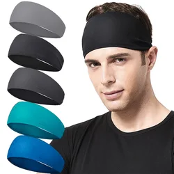 Diademas deportivas para hombre y mujer, banda para el sudor para ciclismo, correr, Fitness, trotar, tenis, Yoga, gimnasio, pañuelo para la cabeza, banda para el pelo