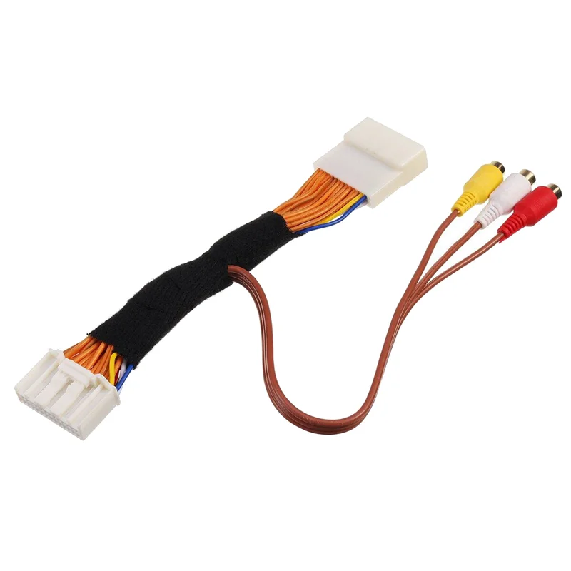 

2X 28-контактный AV-видео аудиокабель для головных блоков Toyota/Lexus Touch 2 и мониторов Entune