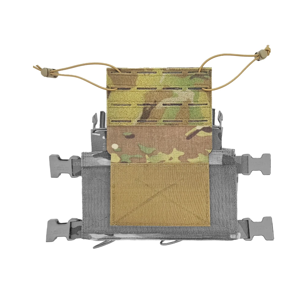 Outdoor Voorpaneel voor D3CRM MK4 Vest Borst Rig Harnassen Navigatie Telefoon Carrier MOLLE Panel Jacht Vest Accessoires