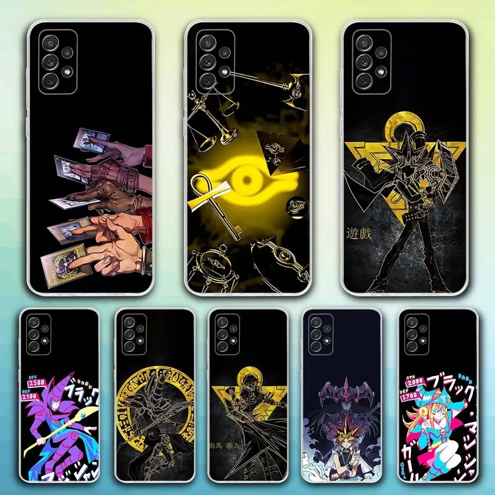 

Y-Yu-Gi-Oh Game Phone Case For Samsung S30,23,21,22,20, FE lite,S10,9,8,7 PIus Note20ultra Soft Transparent