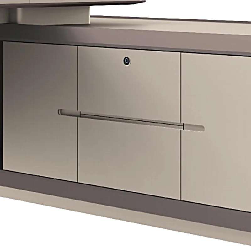 Modern simple class desk, advanced sense board manager desk, light luxury desktop sedentary single office