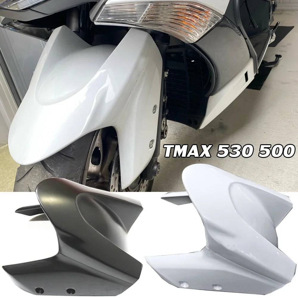 Motorcycle Front Hugger Fender Mudguard Splash Guard For Yamaha Tmax 530 500 2008-2014 T-MAX Tmax530 Accessories Carbon Fiber 13