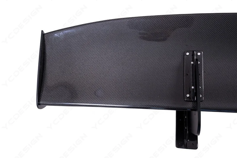 In Stock Carbon Fiber GT Wing 1600mm Fit For EVO 7 8 9 GTR R35 S2000 GT86 Universal VOL VTX Type 7 SWAN NECK Rear Trunk Spoiler