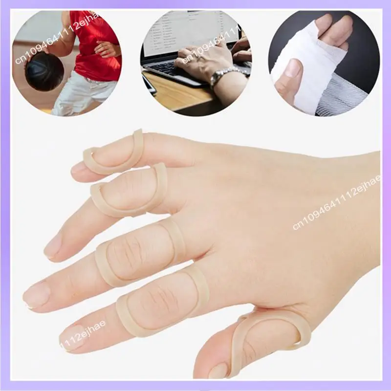 N83R B مجموعة جبيرة الأصابع جبيرة الإصبع، دعم وحماية لالتهاب المفاصل، مجموعة دعامة مثبت الإصبع مكونة من 3 قطع