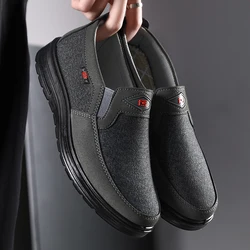 Lightweight Men Casual Shoes Canvas Shoes Wear-resistance Non-slip Mens Loafers Breathable Comfort Driving Shoes Zapato Hombre