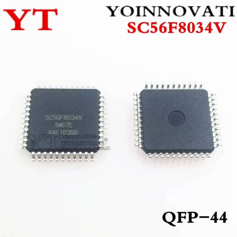 

5pcs/lot SC56F8034V SC56F8034 8034 TQFP44 IC