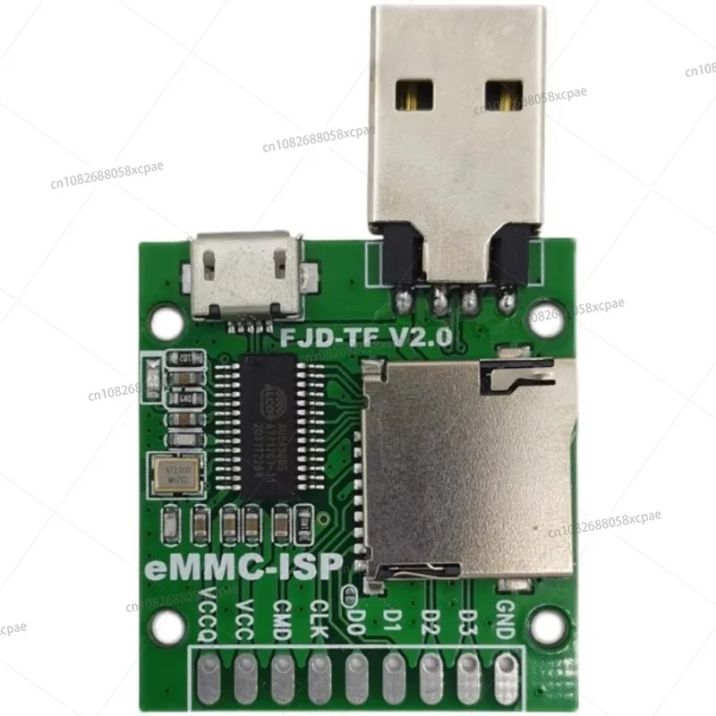 

AU6438BS Card Reader High Speed 2.0 Compatible Flying Line Brush Tool TFcard Read and Write USB 54sf21zsf