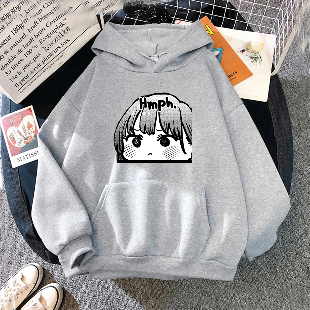 The Dangers In My Heart Anime Hooded Yamada Anna Funny Printed Plus Size Hoodie Men Women Sweatshirts Winter Warm Pullover