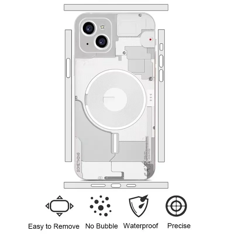 Nessuno stile del telefono per OnePlus 10 Pro 11 decalcomania della pelle posteriore della pellicola protettiva della pellicola 3M Wrap modificato involucro adesivo