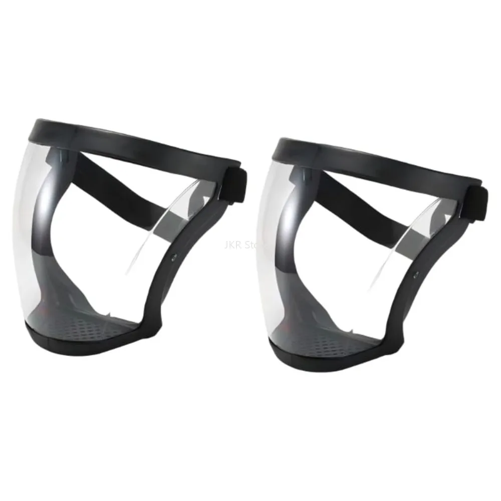 Protective Face Mask Anti Fog Dustproof Splash Resistant Safety Shield for Sports Cycling Grinding Mowing Garden Work Use