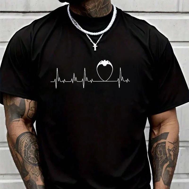 

New Valencia Fan Valencia Heartbeat T-Shirt For Riders Men's And Women's Fashion Casual High Quality Round Neck Tshirt Tee 2026