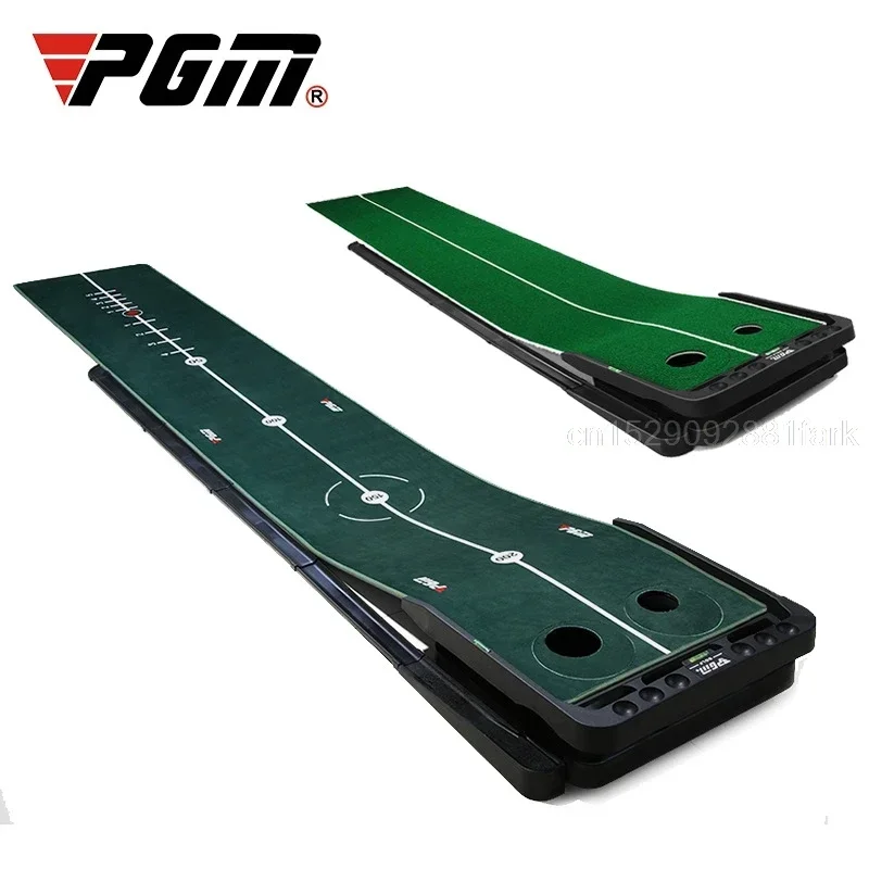 Pgm 3M Golf Putting Mat Golf Putter Trainer Indoor Adjustable Green Putter Carpet Practice Set Mini Golf Putting Green Fairway