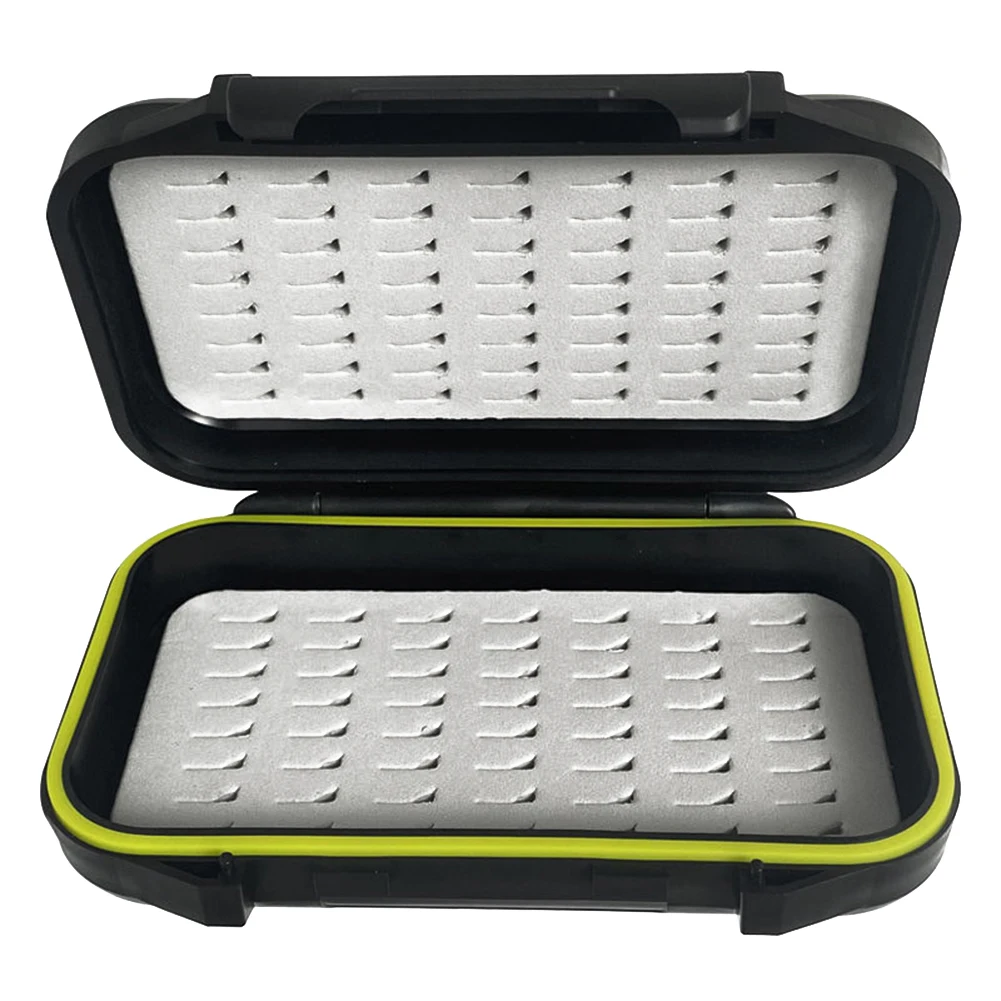 Fly Hook Storage Bait Box Monitor Note Easy To Open Features Fishing Vests High Density Easy Grip Foam Compact