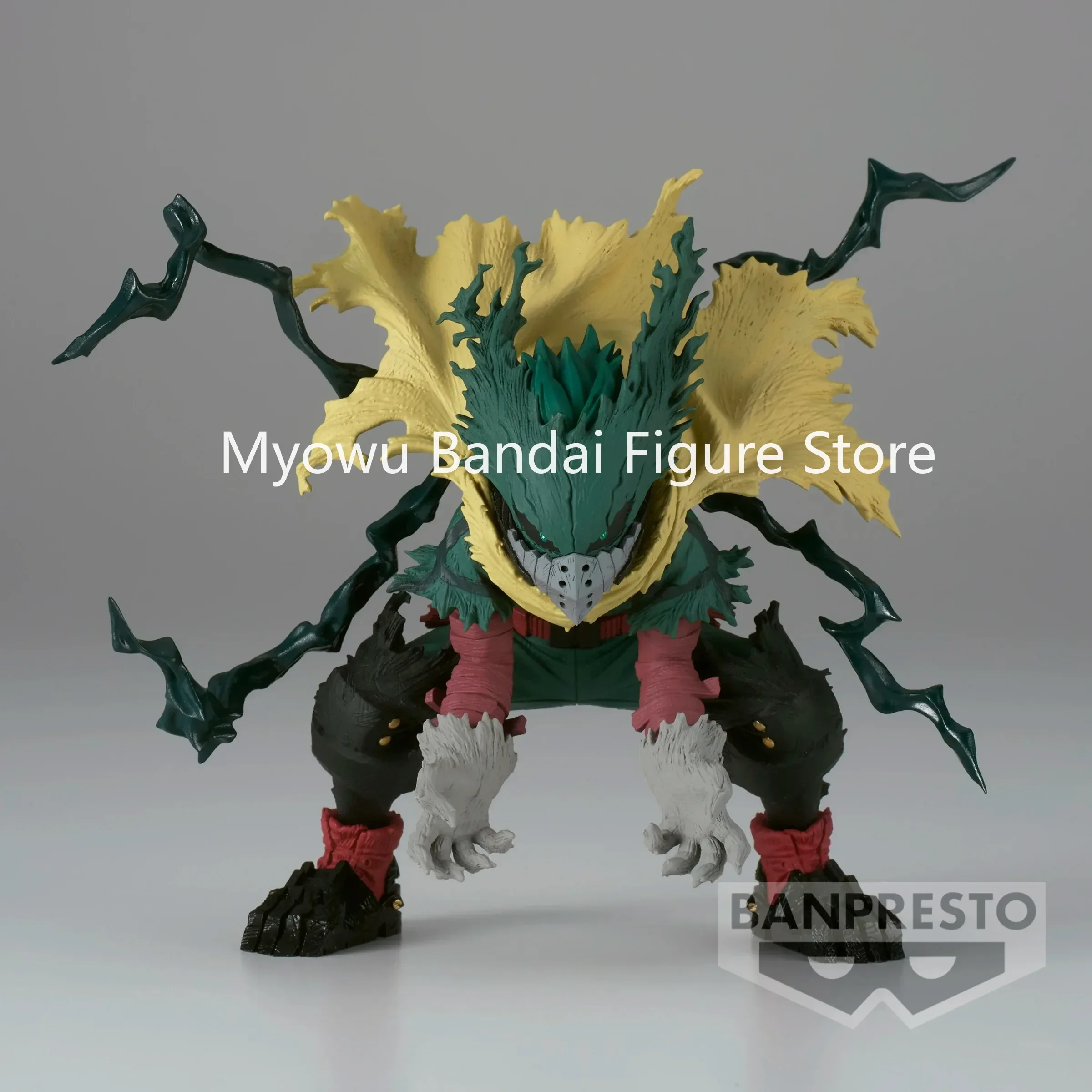 Original Bandai Glasses Factory Hero Academia Midoriya Izuku Blackened Anime Figure Ornament Model Collection Gift