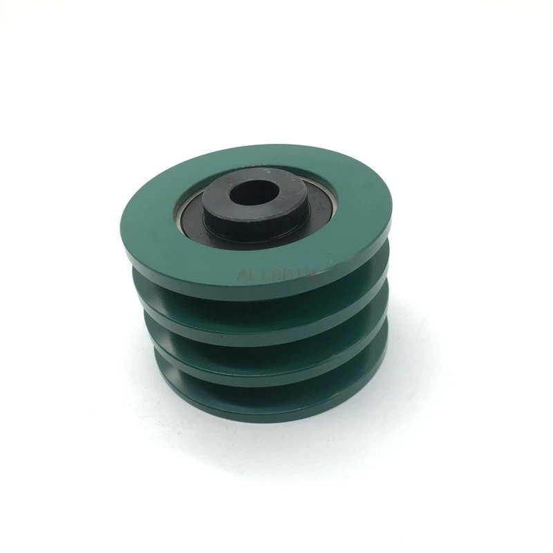 for KOBELCO SK200 210 350-8 AC Belt Tensioner Wheel Adjustment Machine Three Slots Excavator Accessory