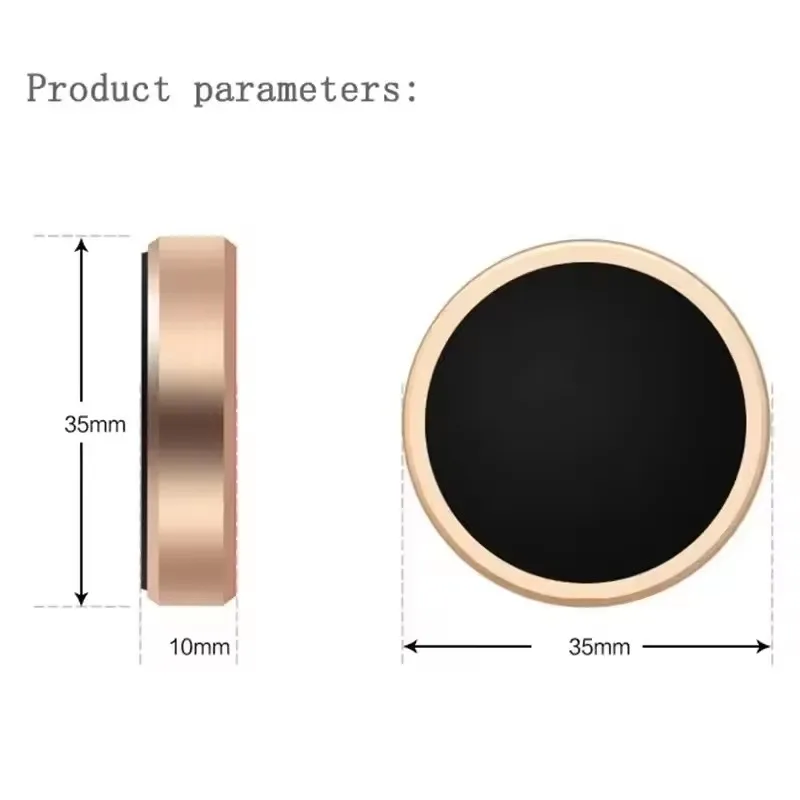 Magnetic Car Phone Holder Universal Car Phone Stand for iPhone Xiaomi Huawei Samsung Dashboard Wall Mounted Car Magnet Sticker view 2